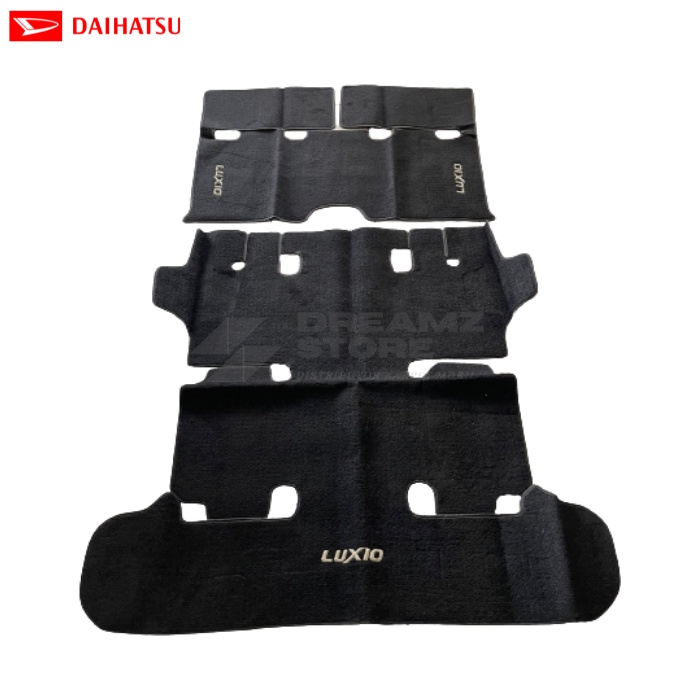 ORIGINAL KARPET MOBIL DAIHATSU LUXIO - BLUDRU FULL SET