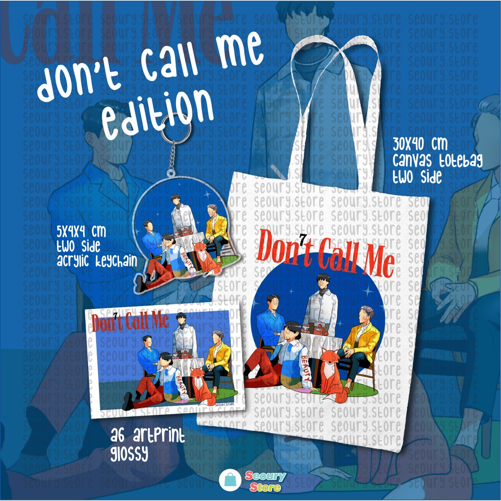 SHINee Don't Call Me Keychain and Artprint