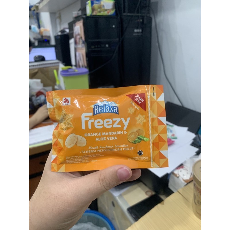 Relaxa Freezy Orange Mandarin & Aloe Vera 25gr