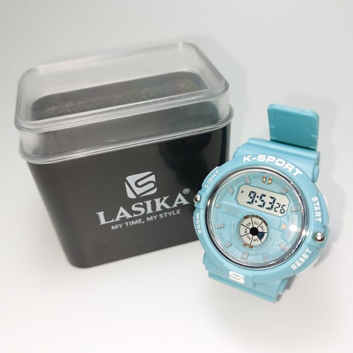 TERMURAH!!! Lasika Jam Tangan Unisex Digital Type 7136 Series Warna Murah Berkualitas