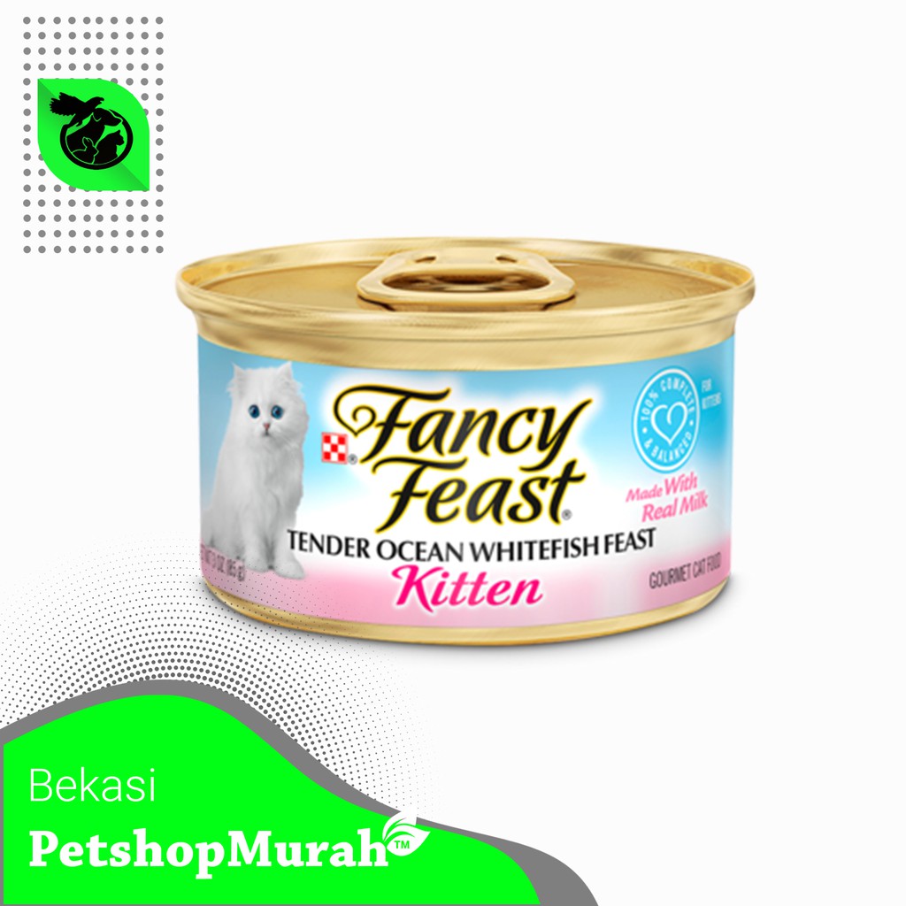 Makanan Kucing Fancy Feast  85gr Makanan Basah FancyFeast Kaleng Murah 85 gr