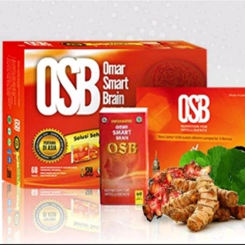 OSB omar smart kapsul asli Herbal vitamin untuk anak cerdas