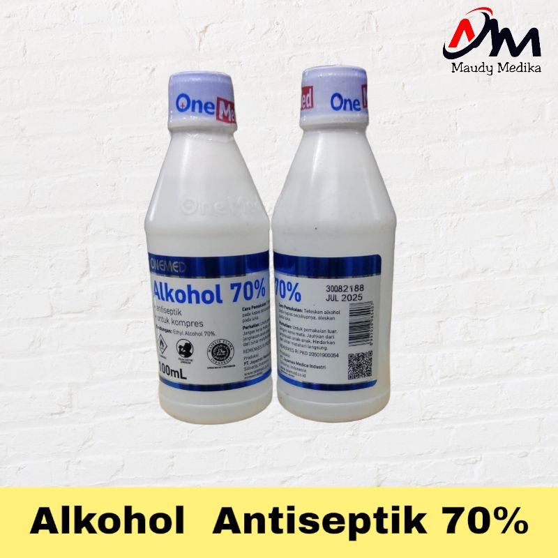 Alkohol 70%   Antiseptik Alkohol 70% 100ml