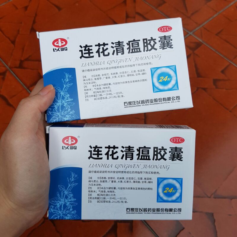 OBAT LIANHUA QINGWEN JIAONANG COVID CORONA 100% Original BPOM