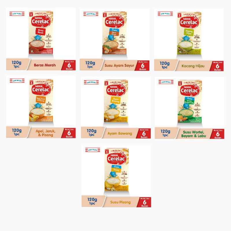 Nestle Cerelac Untuk Bayi diatas 6Bulan | Makanan Bubur Bayi