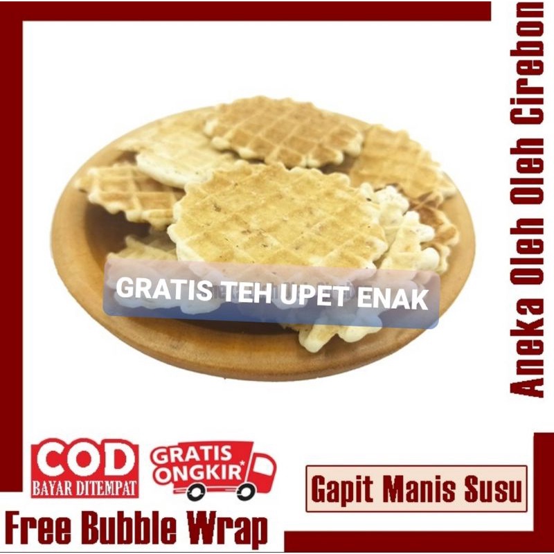 

KUE GAPIT MANIS SUSU / GAPIT MANIS SUSU OLEH OLEH KHAS CIREBON