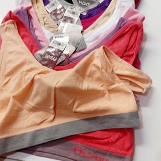 [KODE PRODUK 99QR97163] Bra sport rajut Ainian miniset rajut muat jumbo bh bra remaja bra AHH tanpa 