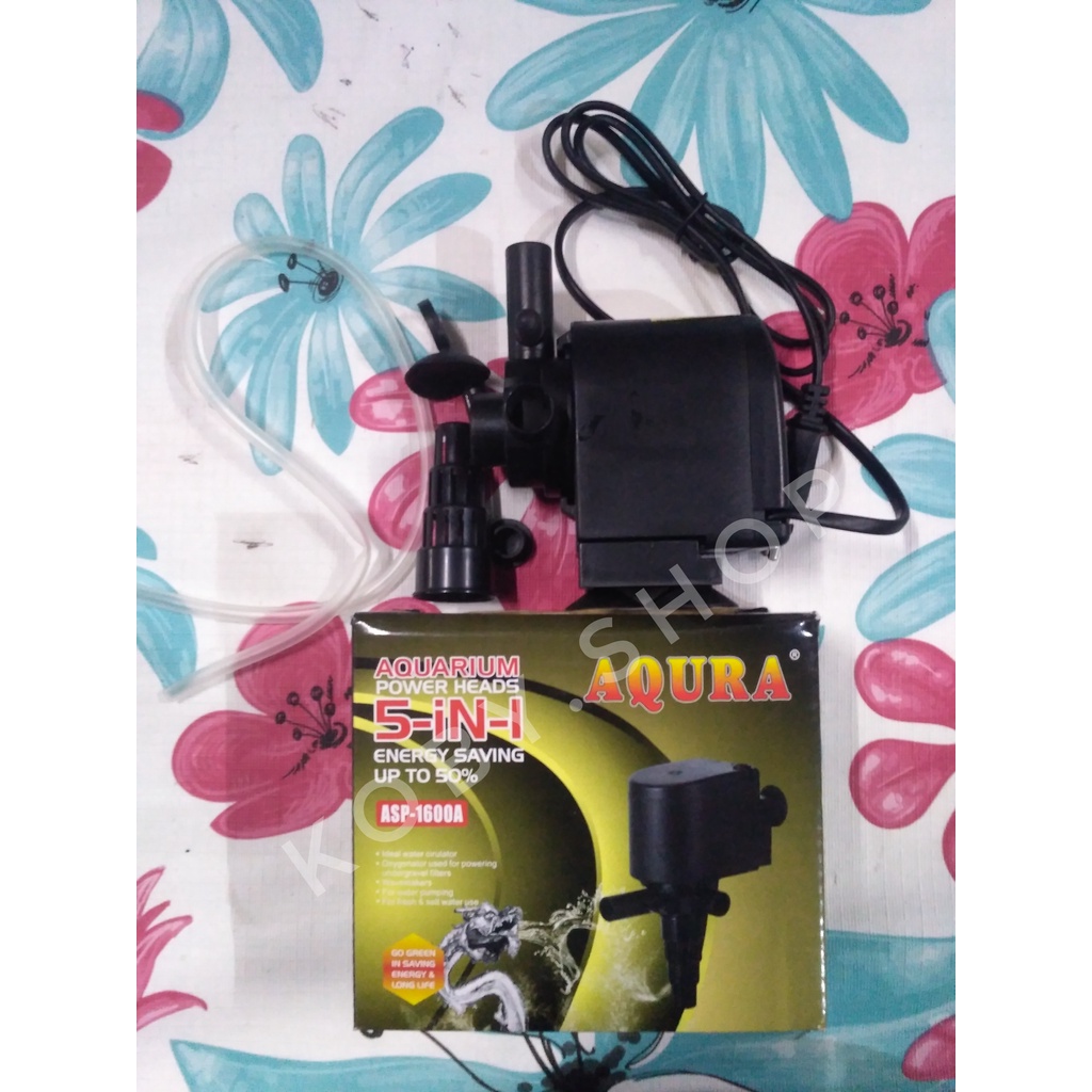 Pompa Celup Aquarium AQURA ASP1600A