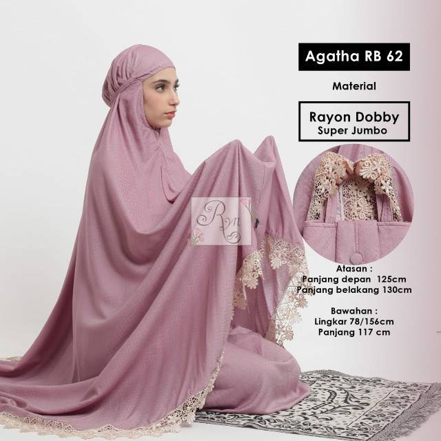 Agatha RB 01 Renda Rhayanh Mukena
