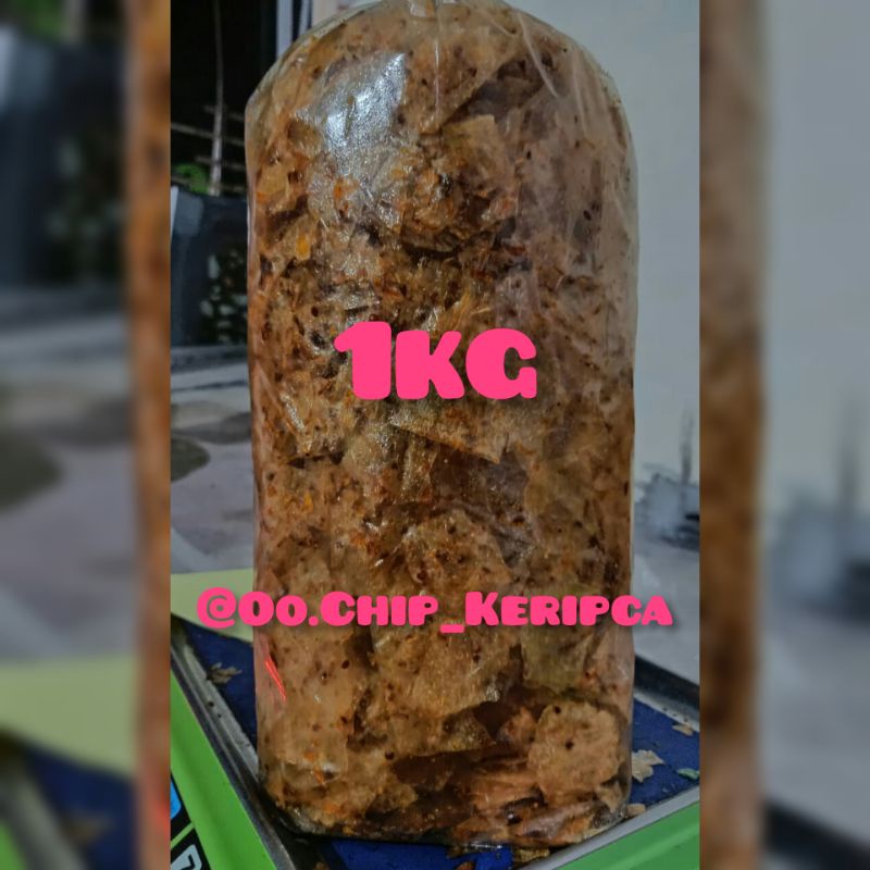 

Oo.Chips Kripca 1kg keripik kaca kripik kaca