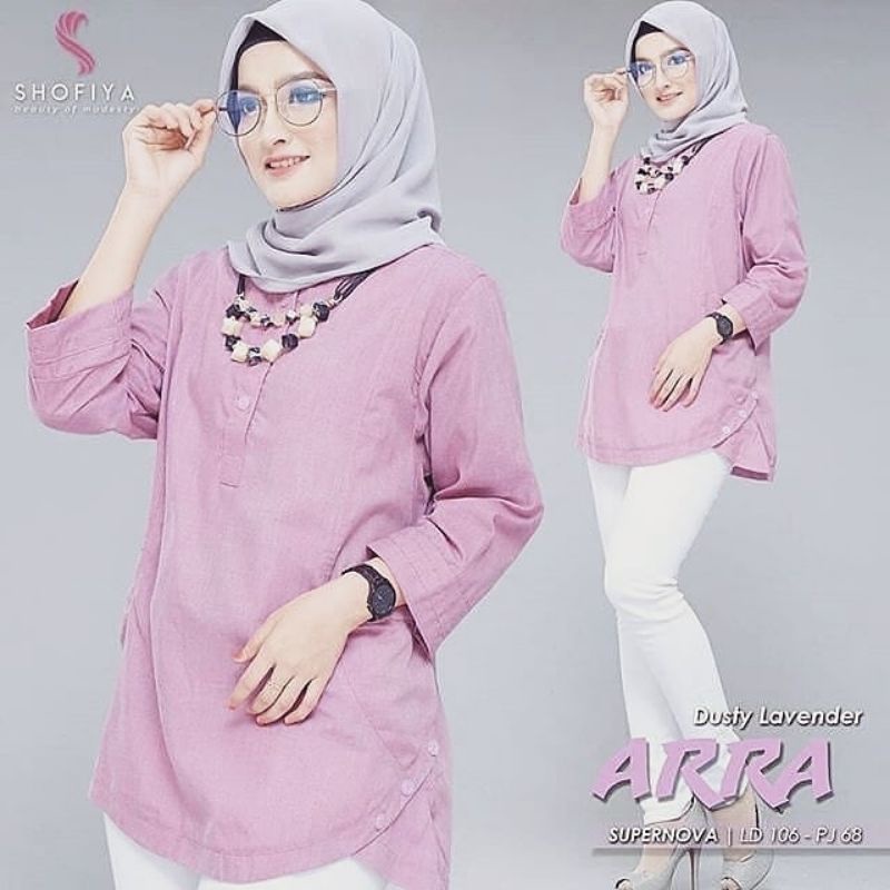 BLOUSE WANITA / blouse/ atasan wanita/ baju wanita kekinian/ baju atasan wanita terbaru /ARRA BLOUSE