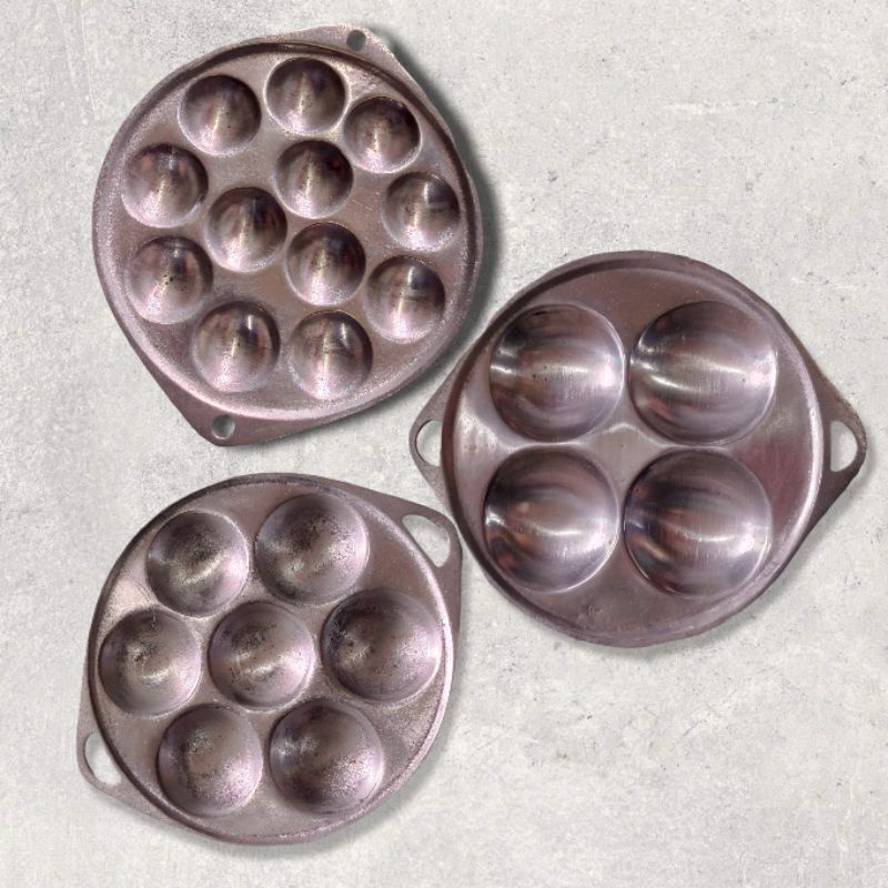 Cetak serabi, cetak telur, kue apem