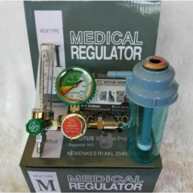 REGULATOR OKSIGEN MERK LOTUS ORIGINAL / REGULATOR OXYGEN