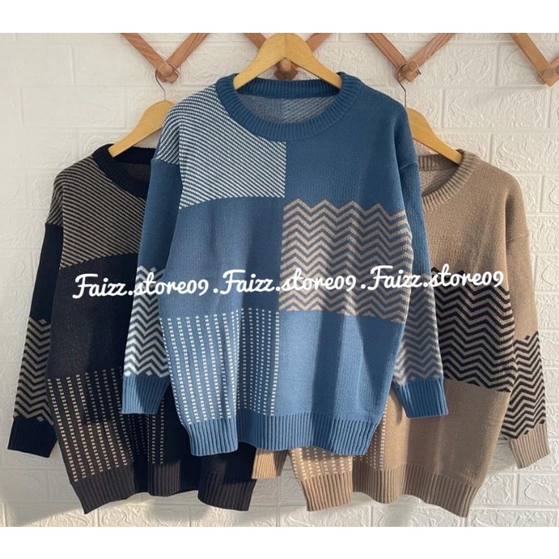 NAIRA SWEATER RAJUT OVERSIZE IMPORT PREMIUM/Atasan Blouse Rajut Oversize Wanita STORE09