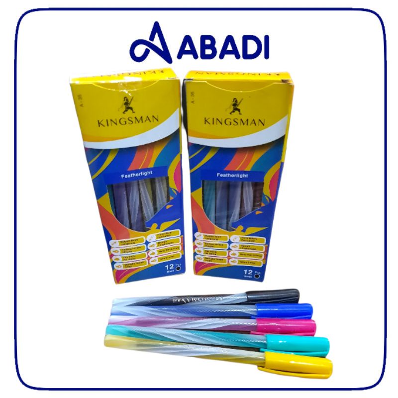 

BULPEN LILIN SPIRAL (isi 12pcs) KINGSMAN BULPENKU