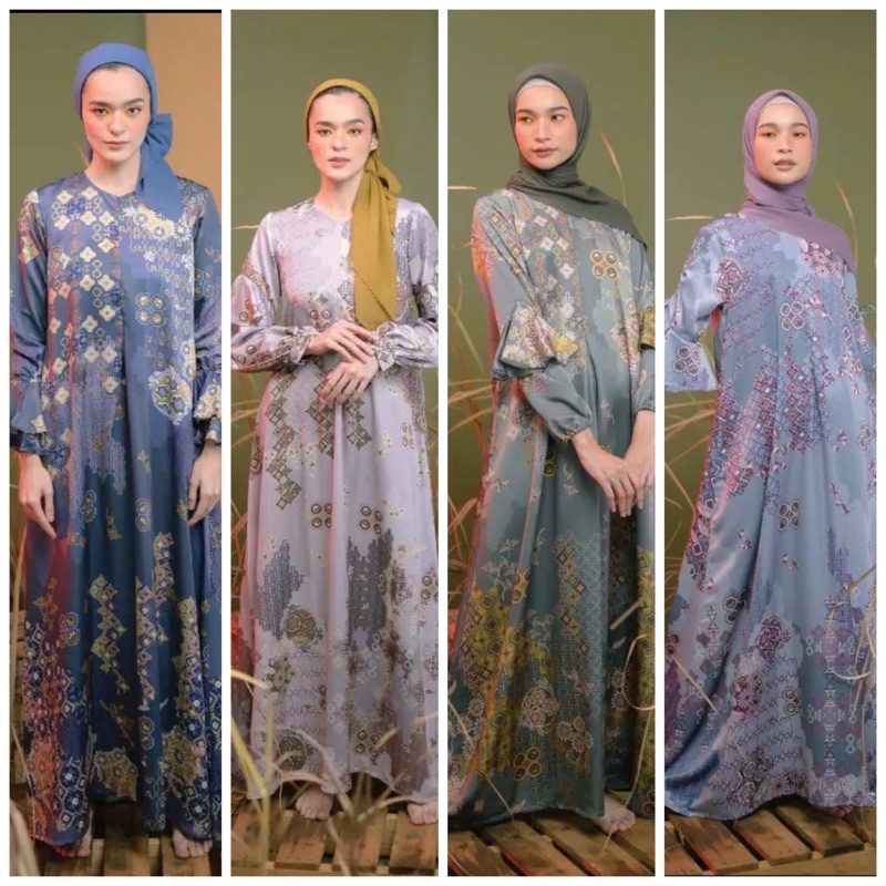 SALE Kain Armani silk ETNIK adem dingin / Dewari / kain silk meteran murah / bahan gamis seragam