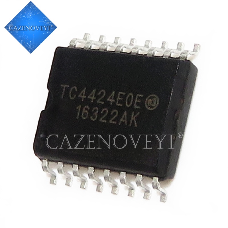 5pcs / lot Sparepart Komponen Elektronik Chip TC4424EOE TC4424COE TC4424 TC500ACOE TC500 SOP-16