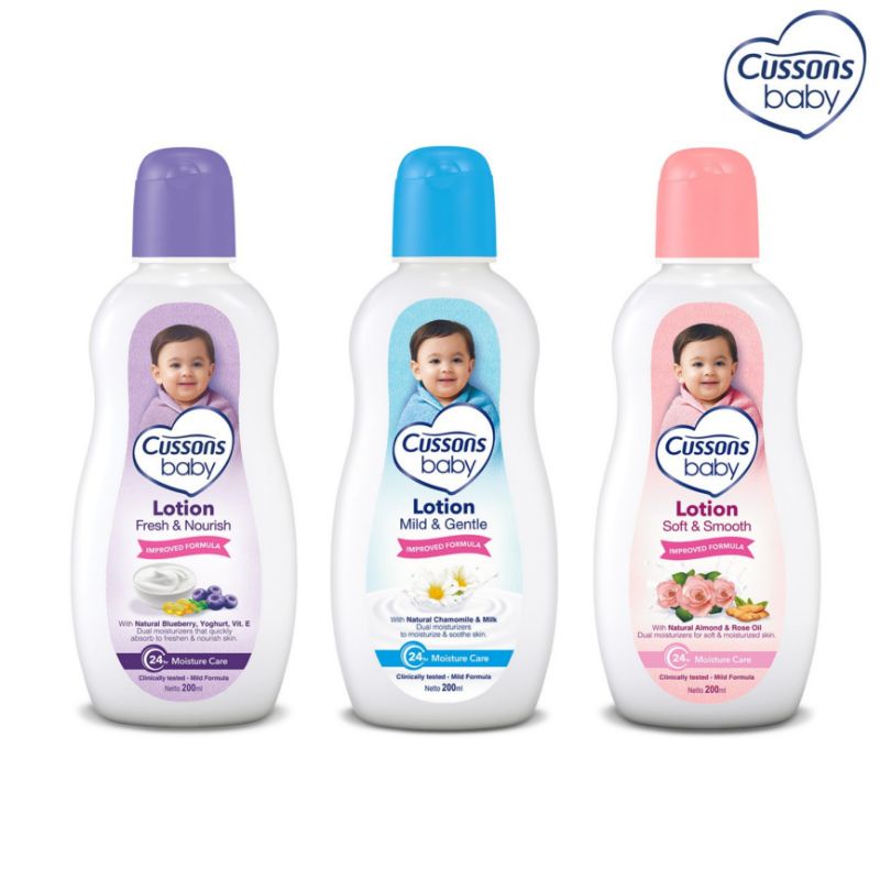 Cussons Baby Lotion 100ml 200ml - Lotion Bayi