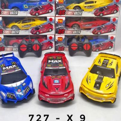 ❇ Mainan Mobil Remote RC Mobil Sport Kecil | Mainan Anak Mobil Remote Control 727-X9 ➤