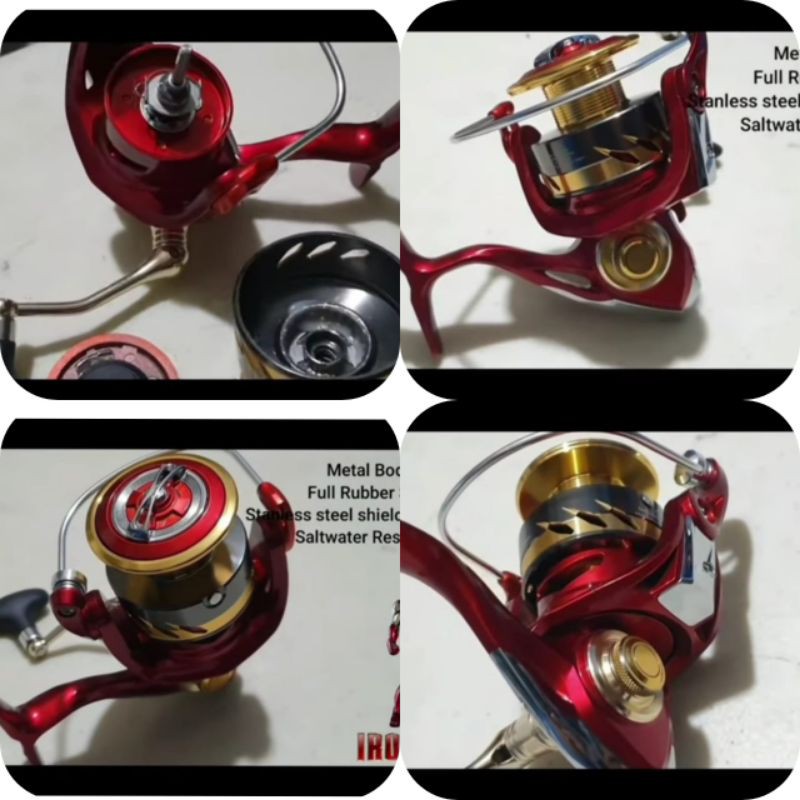 reel fugu iron man sw 2000 3000