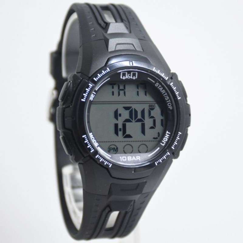 Jam Tangan Pria Q&Q QQ QNQ qq Original Jam Tangan Renang Digital Q&Q M189J002Y Original