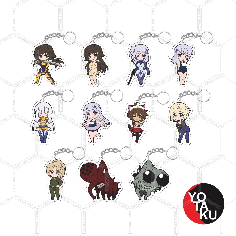 Gantungan Kunci Ganci Anime Akrilik Muv Luv GC25402 YOTAKUSHOP
