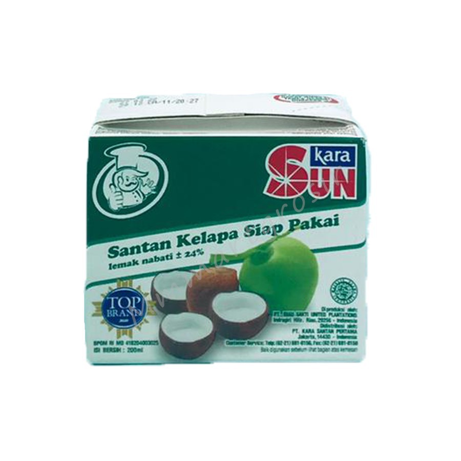 

[SEMBAKOQITA] SUN KARA SANTAN KELAPA 200ML