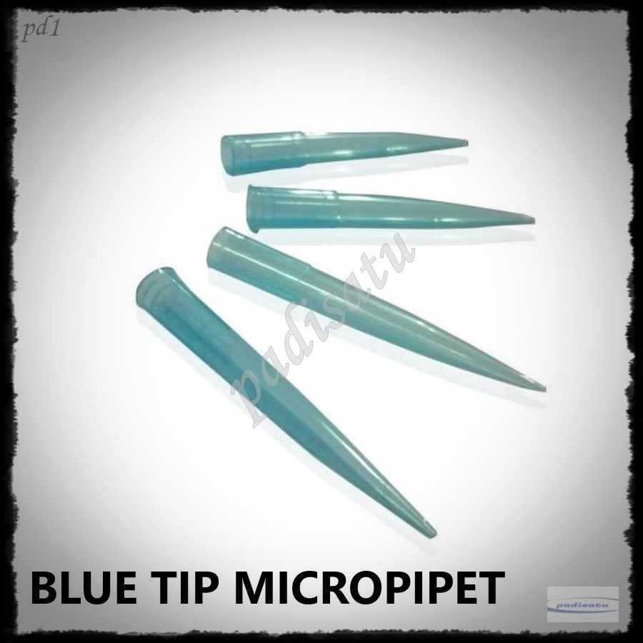 Blue Tip Micropipet isi 100 pcs