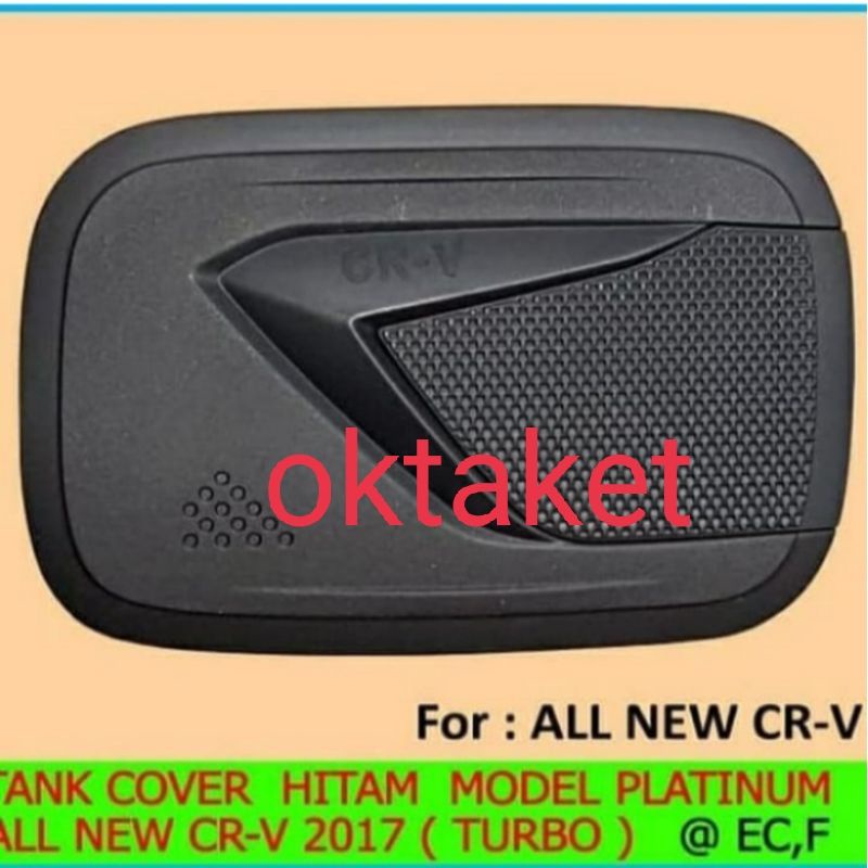 tank cover Crv Turbo 2017 up crosstivo hitam