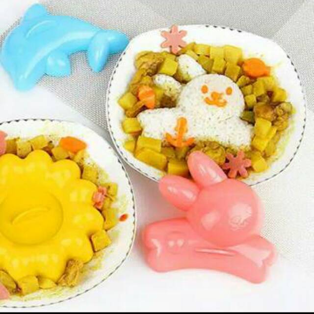 Cetakan Kue Nasi Roti Sandwich Bento Bread Mold Cutter High Quality