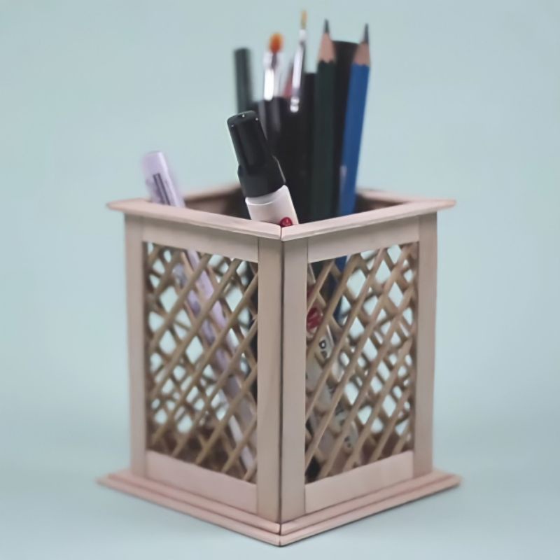

TEMPAT PENSIL DARI STIK ES KRIM / AESTHETIC !!!!