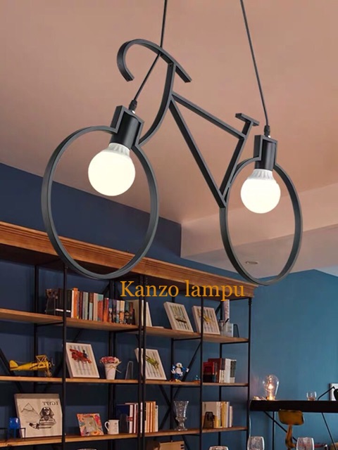 Lampu gantunh hias sepeda / nordic