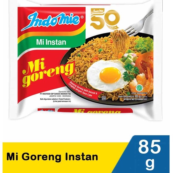 Indomie Goreng Mie Instant 85g