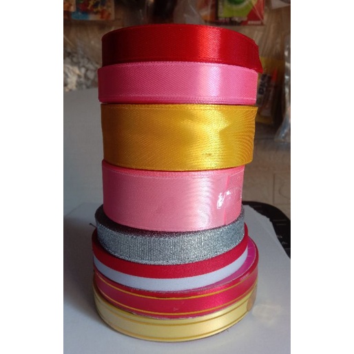 

Pita satin meteran 18m