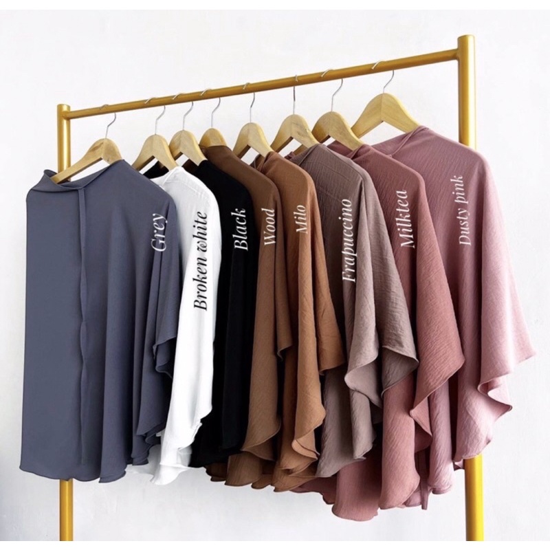 BERGO CRINKLE AIRFLOW / DAILY HIJAB BERGO / BERGO CRINKLE