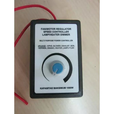 Dimmer AC 220V 1000W Pengatur putaran gerinda bor dinamo kipas motor s