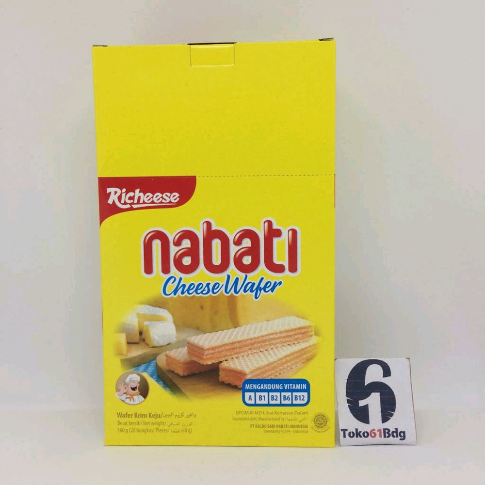 

Richeese Nabati Wafer Keju 20 x 8g [SALE]off40%