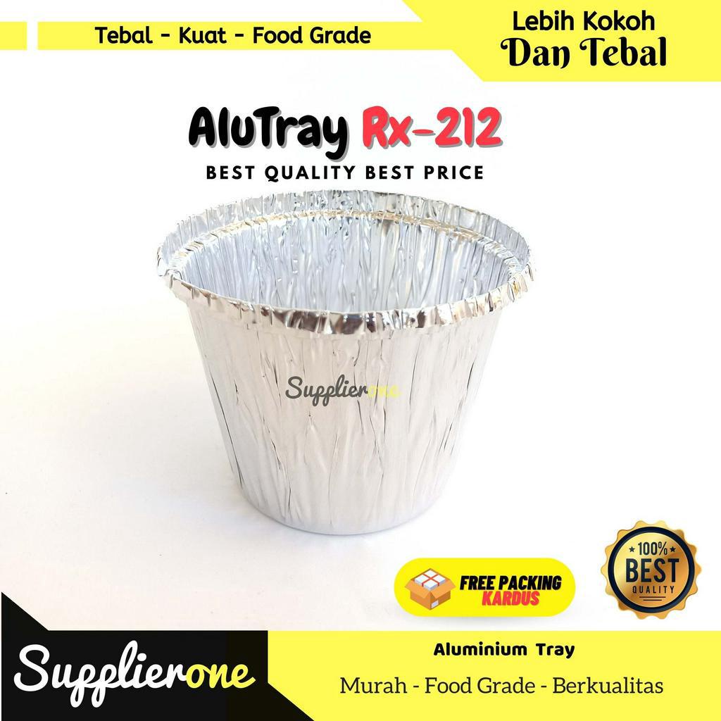 Alu Tray Rx-212 / Alumunium Tray / Alumunium Cup / Muffin Alumunium / Tray Alumunium