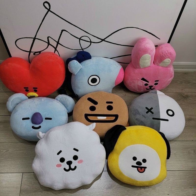 BANTAL BONEKA KARAKTER KOREA UNOFFICIAL BERLABEL SNI