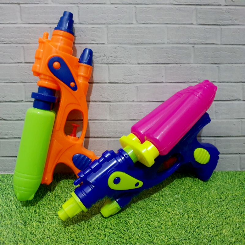 Mainan Pistol Air Anak 2 Tabung Edukasi - Tembak Tembakan Edukatif