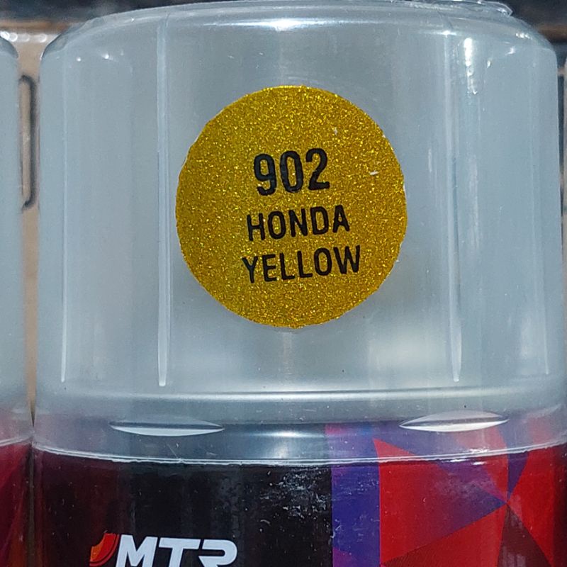 Pilok Pilox Cat Semprot MTR ARTONE Honda Yellow 902 Candy Yellow Kuning Candy 300cc Ukuran Besar Tahan Bensin Semprotan Bisa diputar Miring dan Lurus ( Horizontal dan Vertical)