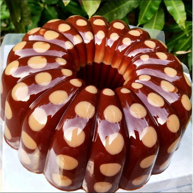 

Puding Polkadot Puding Kopi