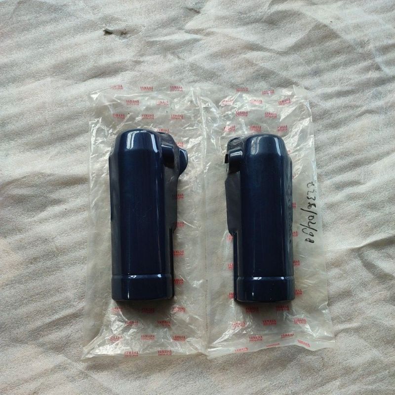 Cover tutup shock sok spakbor slebor depan f1 force 1 f1z fiz crypton SE 96 biru dongker original ba
