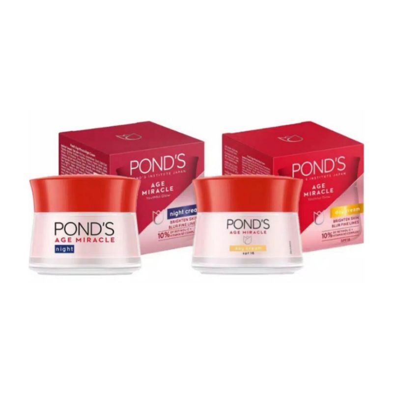 PONDS Age Miracle Youthful Glow Day &amp; Night Cream 20g