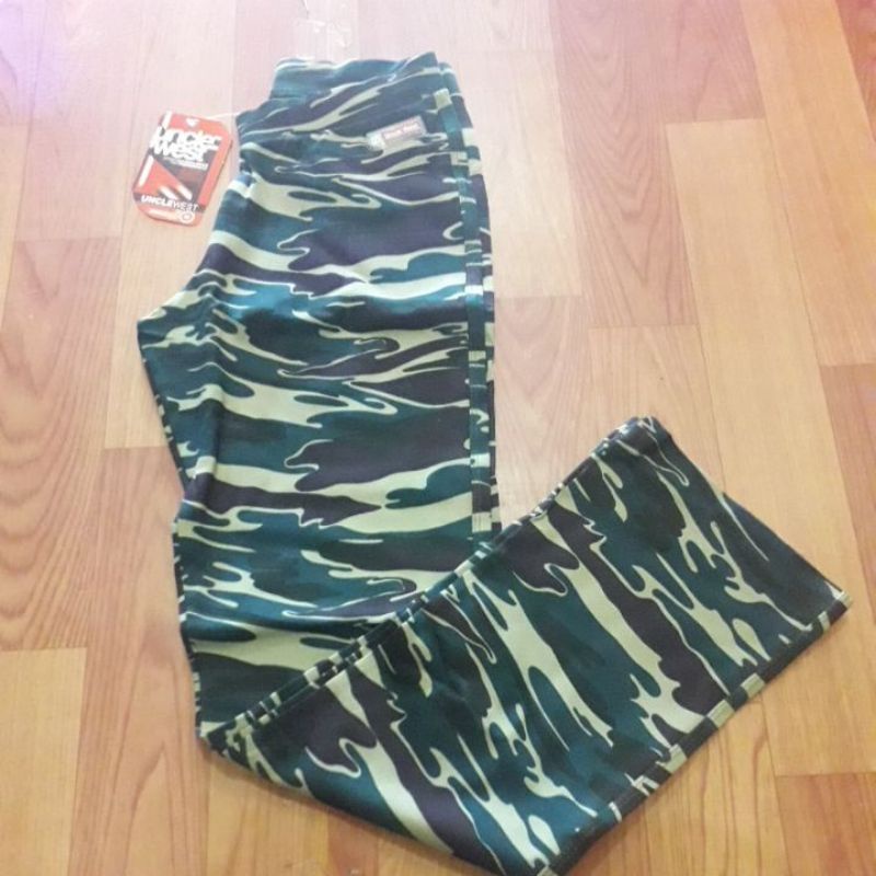 Unclewest Celana Spandex Loreng