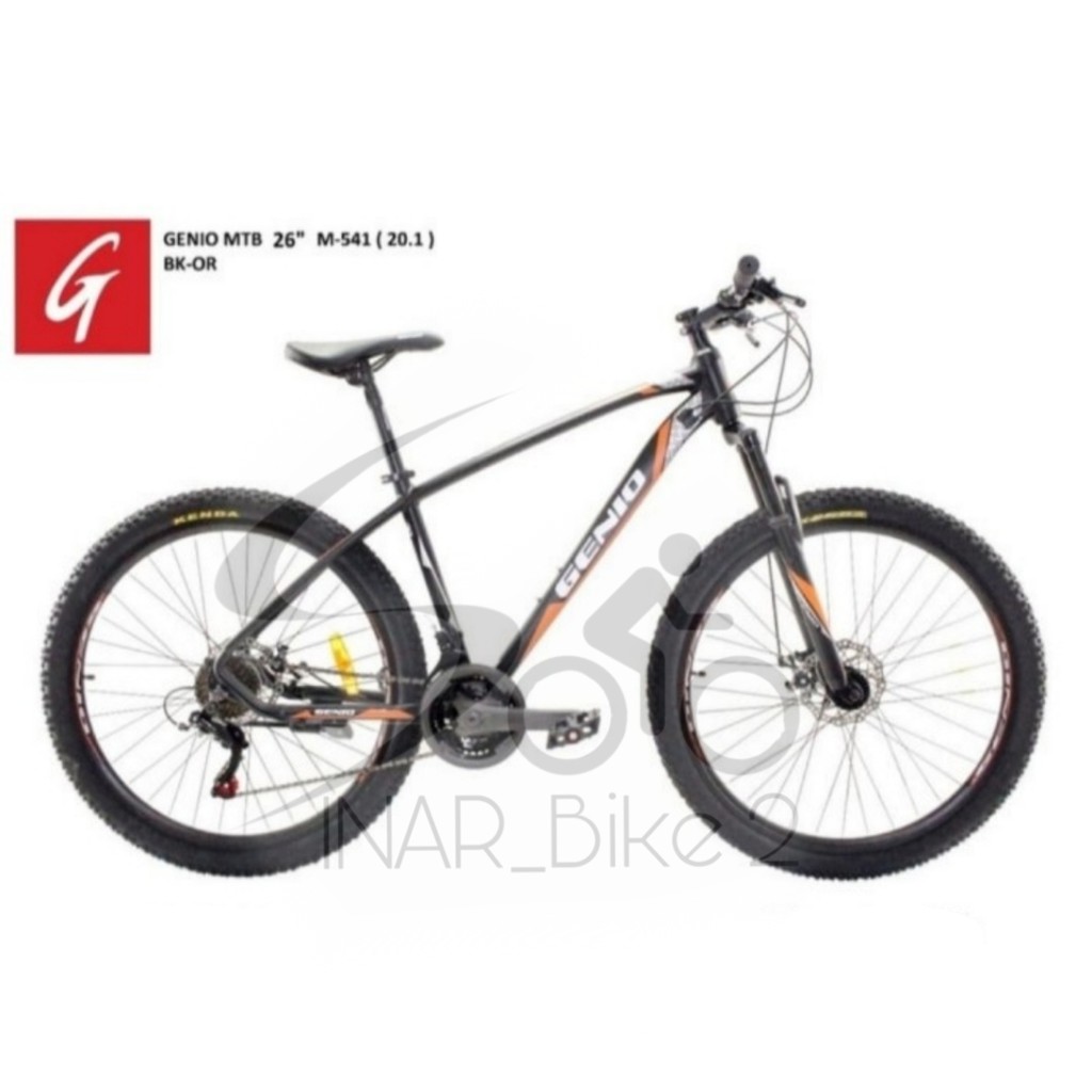 Sepeda Gunung 26Inch Mtb Genio M 541 Alloy 24Speed