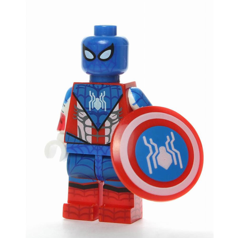 BRICKS DECOOL MINI SPIDER 0277 CAPTAIN AMERICA.