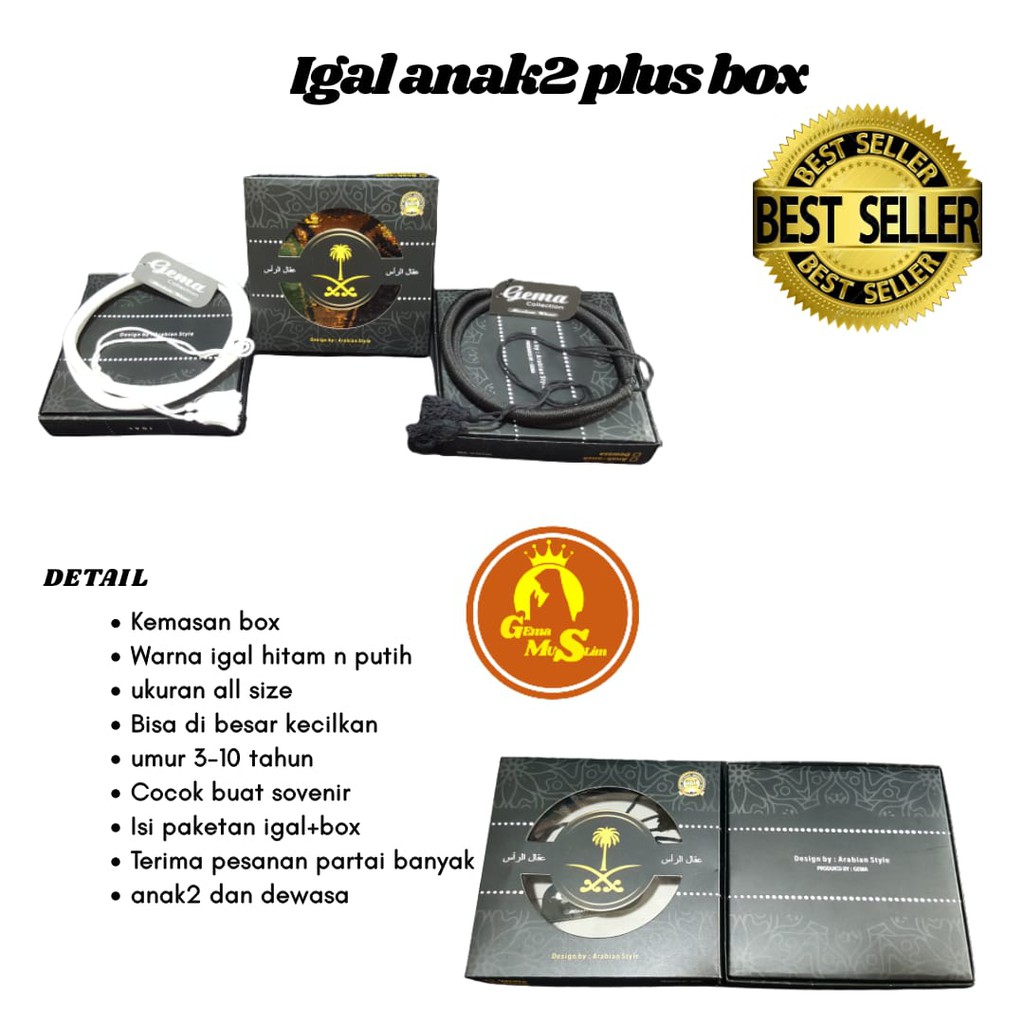 igal anak plus box terlaris