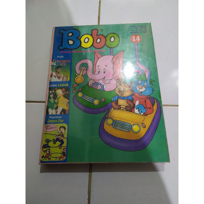 Bundel/Bendel Majalah Bobo Jadul Tahun 1995