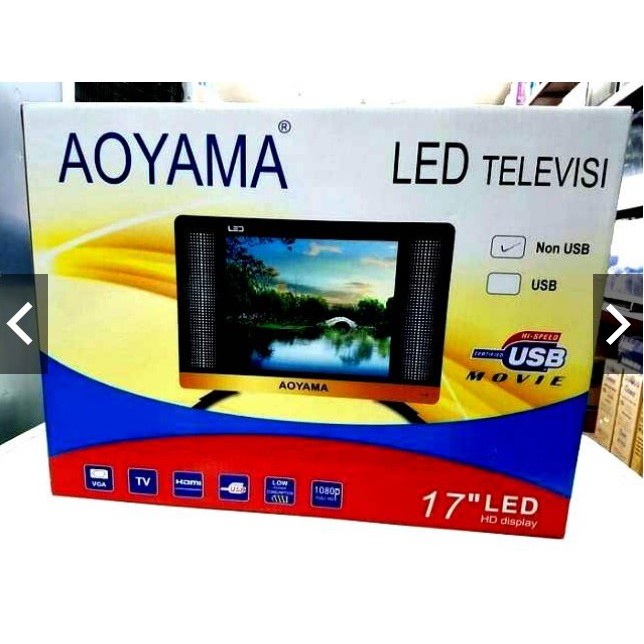 TV AOYAMA 17 LED DIGITAL NEW!!